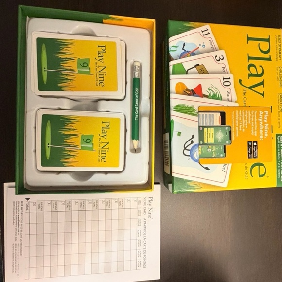 Card Game - PLAY NINE - Picture 3 of 3